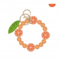 Fruits Beads Wristlet Keyring