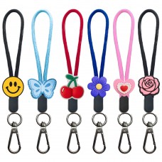 PVC Charm Adjustable Wristlet