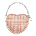 Pearl Tweed Coin Purse Keyrings