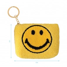 Tufted PU Coin Purse Keyring