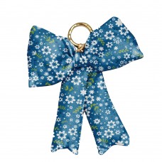 Bag Charm Floral Pattern