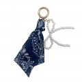 Bandana Scarf w_Pearl Bow Bag charm