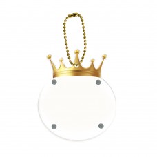 Acrylic photo frame bag charm