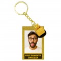 Funny Award Photo Frame Keychain