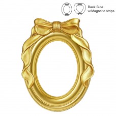 Polyresin Gold Photo Frame Magnets