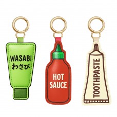 PU Bottle Keyrings