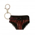 Sexy underwear coin purse keyring