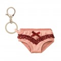Sexy underwear coin purse keyring