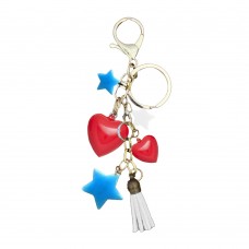 Star and Heart Keyrings