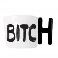 Letter Handle Mug