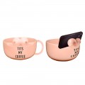 Phone Holder Soup Mug - Boobs