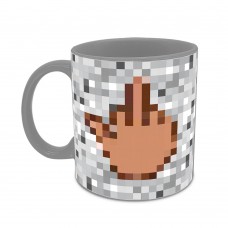 Pixel Middle Finger Mug