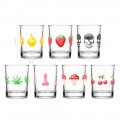 3D Logo Shot Glass