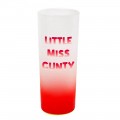 C word style Tall shot glasses
