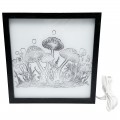 Mushroom flowing light box