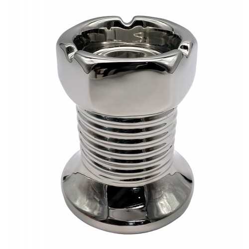 Nuts and Bolts Ceramic Ashtray